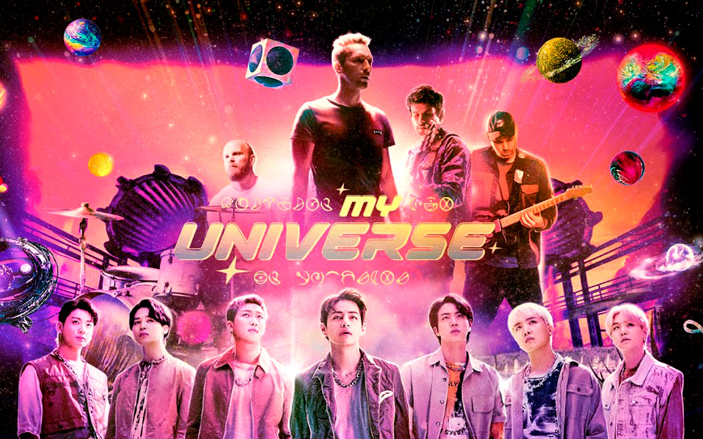 Coldplay estrena el video oficial de «My Universe» en colaboración con BTS