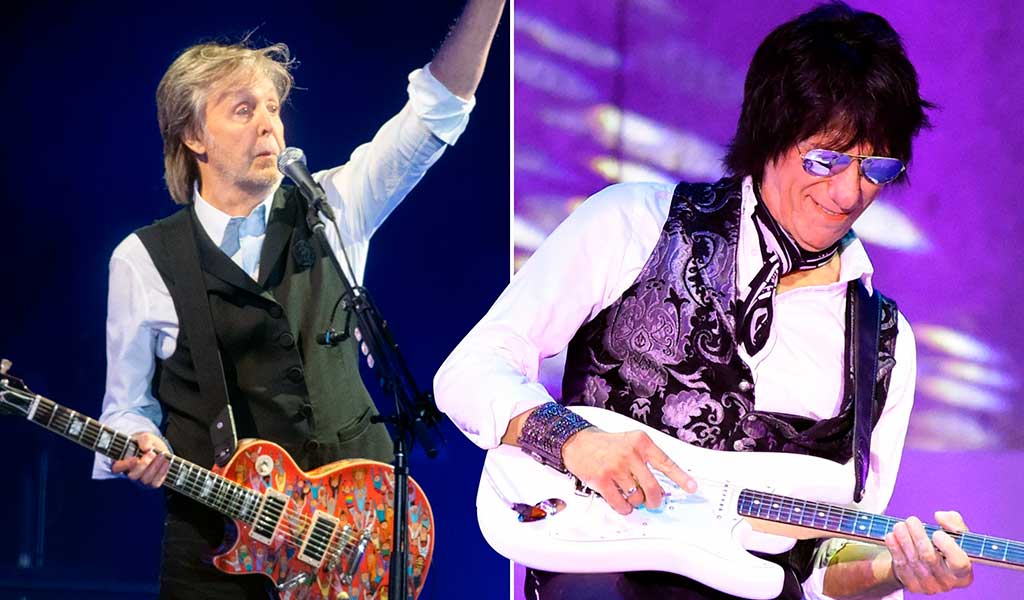 Paul McCartney publicó una canción inédita junto a Jeff Beck