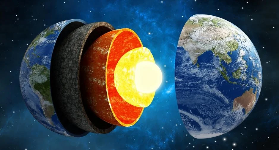 Descubren que el centro de la Tierra es una bola de hierro con un radio de 650 kilómetros