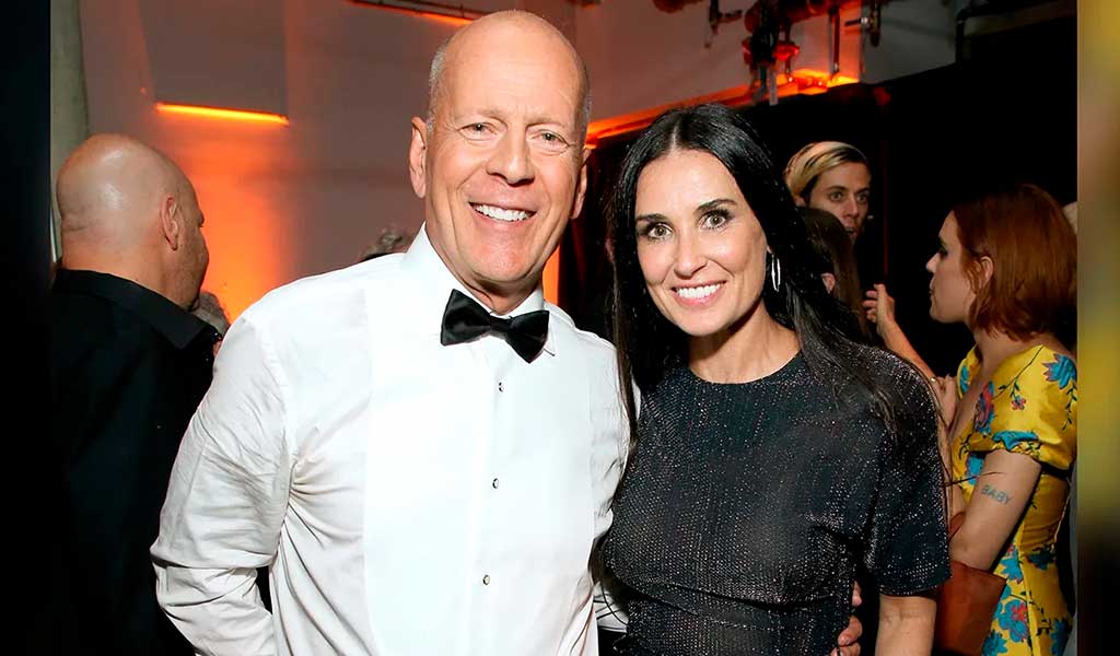 Bruce Willis ya no reconoce a su exesposa Demi Moore