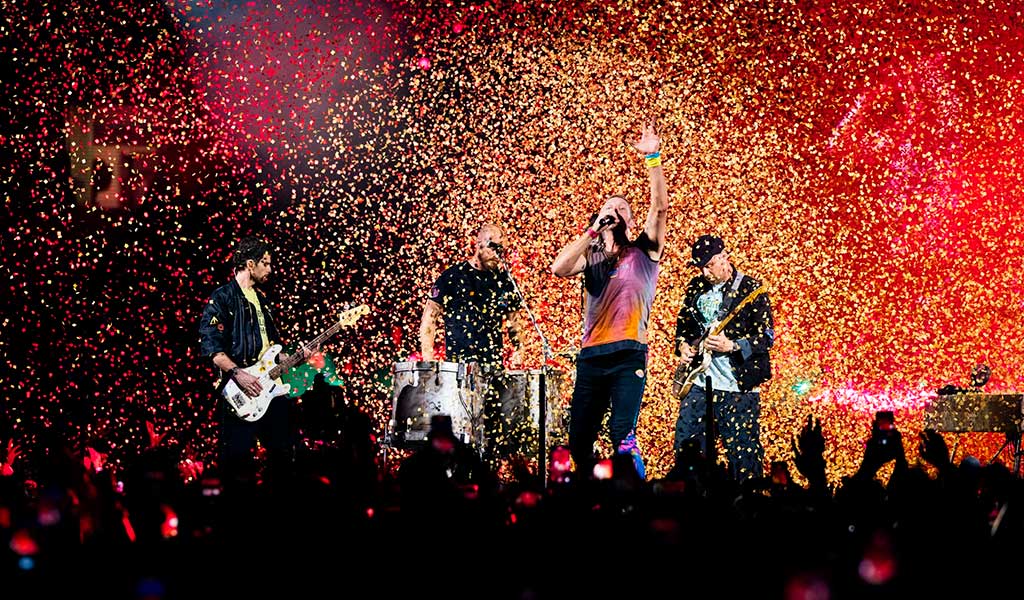 Coldplay: Así fue el reinicio de su gira Music Of The Spheres World Tour en Sudamérica