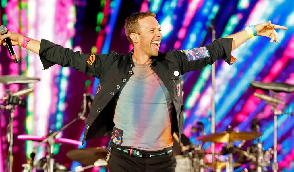 Chris Martin, líder y vocalista de Coldplay, cumple 46 años