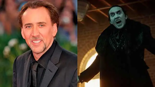 El icónico actor Nicolas Cage se convierte en Drácula en el avance de la película Renfield