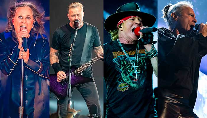 AC/DC, Ozzy Osbourne, Metallica, Iron Maiden y Guns N’ Roses juntos en el mismo festival de rock