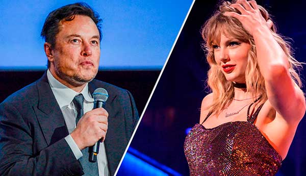 Fans de Taylor Swift repudian a Elon Musk por sus comentarios