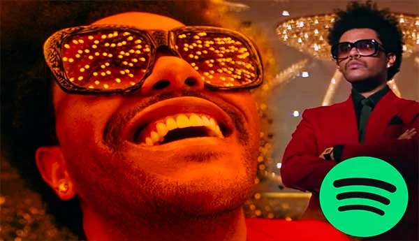 «Blinding Lights» de The Weeknd es la canción más reproducida de todos los tiempos en Spotify
