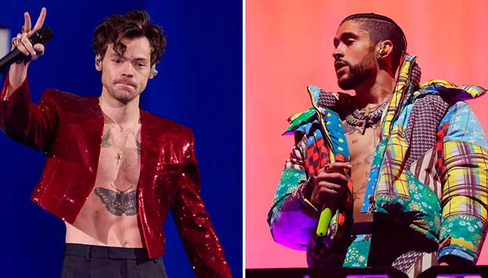 Bad Bunny es reprochado por burlarse de Harry Styles en el Festival de Coachella