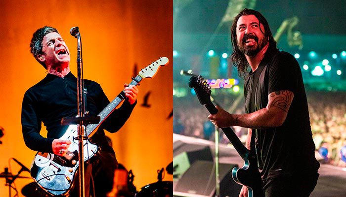 Noel Gallagher y Foo Fighters se disputan el primer puesto en el Reino Unido