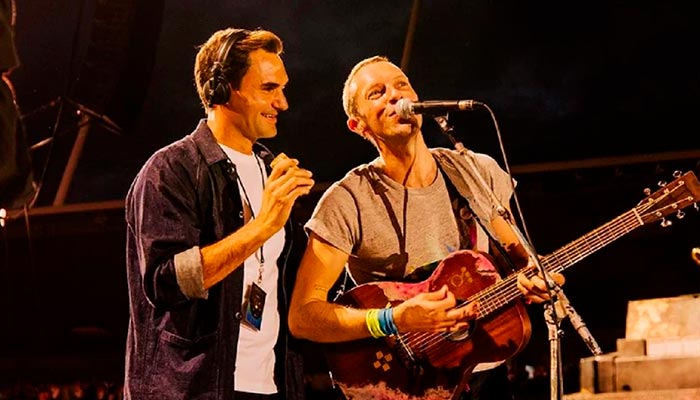 El emocionante encuentro entre Roger Federer y Coldplay en un concierto en Zurich