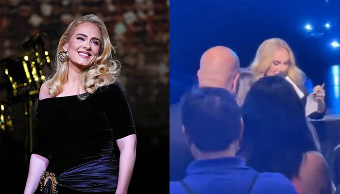 Emotivo momento en el escenario: Adele anuncia el sexo del bebé de una pareja