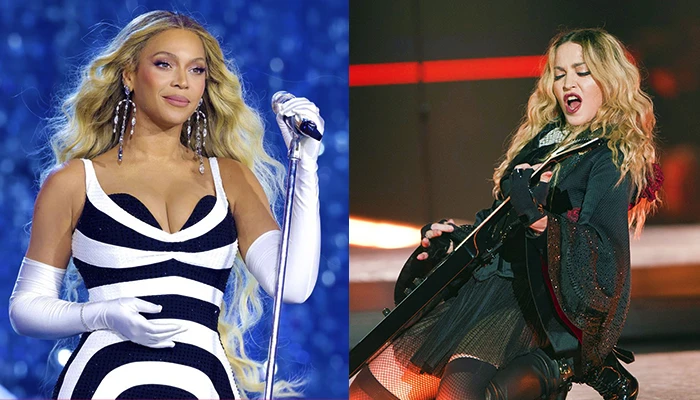 Dos leyendas del Pop unidas: Madonna y Beyoncé comparten momento especial