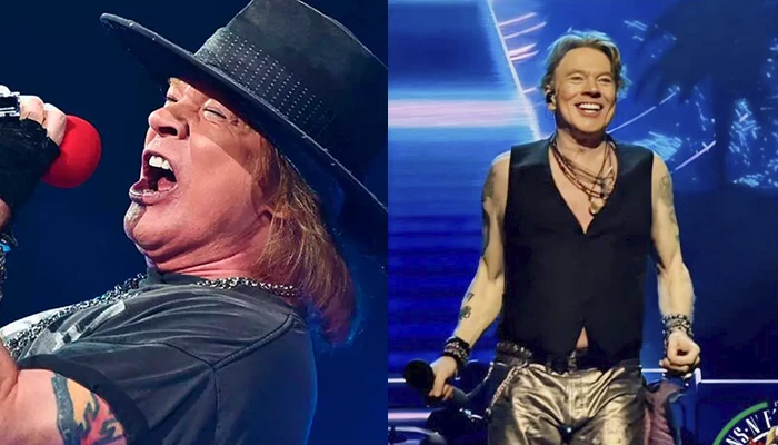 Axl Rose de Guns N' Roses sorprende con un drástico cambio físico