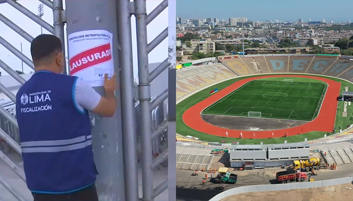 Clausuran el estadio de la Universidad San Marcos