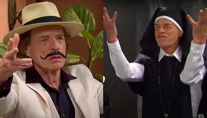 Mick Jagger sorprende en Saturday Night Live