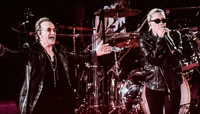 U2 y Lady Gaga hacen historia juntos en Las Vegas