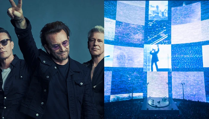U2 sorprende al público en The Sphere en Las Vegas