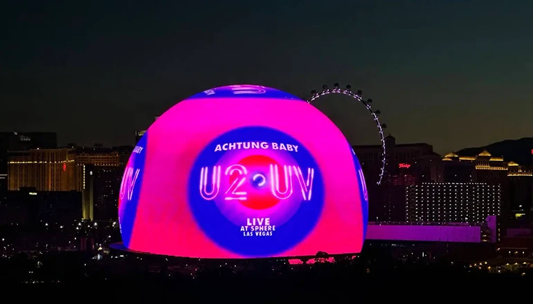 Así es la experiencia de viajar a Las Vegas para ver a U2 en The Sphere